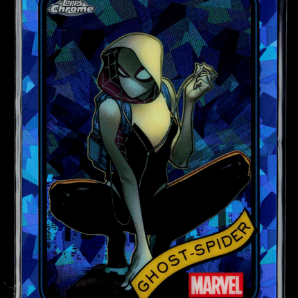 2025 Topps Chrome Marvel Sapphire Gwen Stacy Ghost-Spider #29