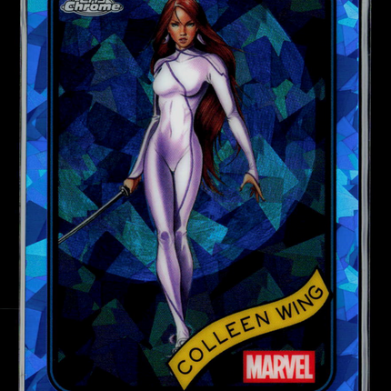 2025 Topps Chrome Marvel Sapphire Colleen Wing #47