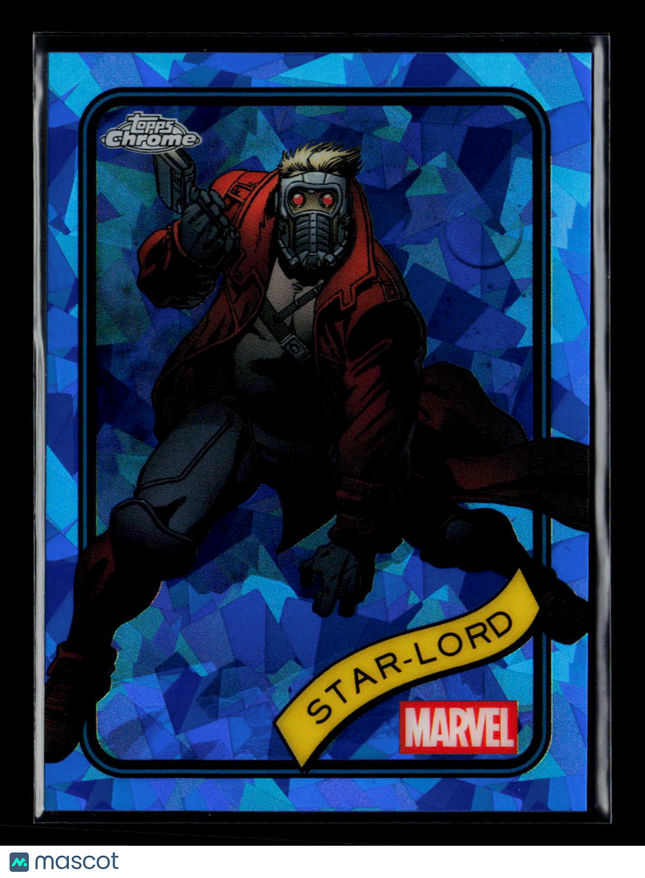 2025 Topps Chrome Marvel Sapphire Star-Lord Peter Quill #104