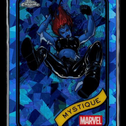 2025 Topps Chrome Marvel Sapphire Mystique #7