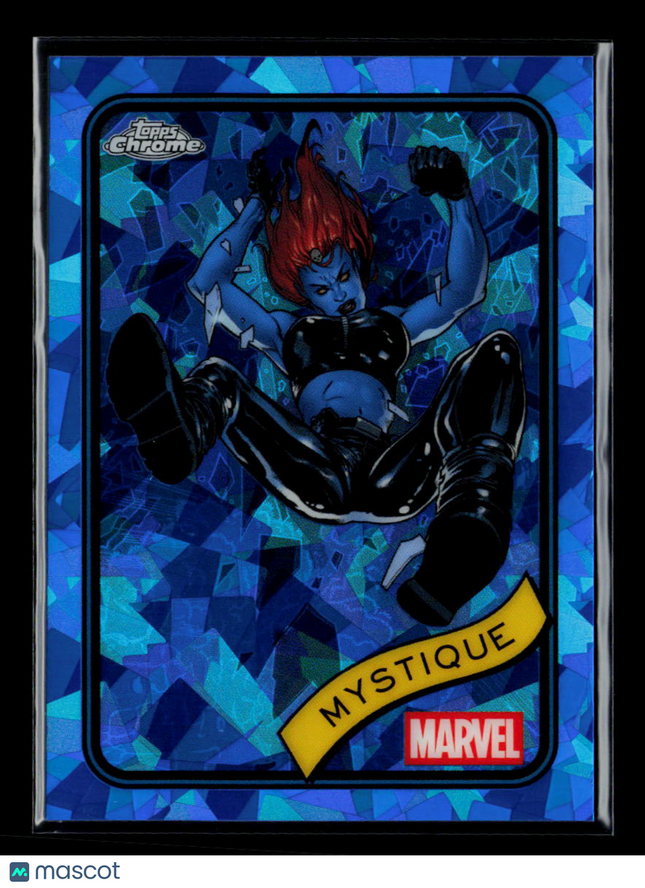 2025 Topps Chrome Marvel Sapphire Mystique #7