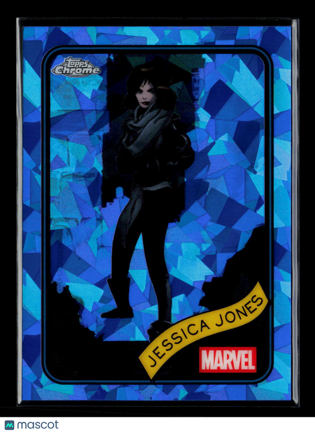2025 Topps Chrome Marvel Sapphire Jessica Jones #69