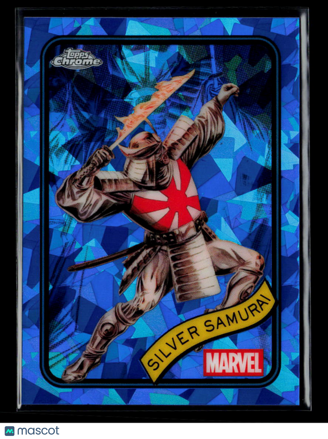 2025 Topps Chrome Marvel Sapphire Silver Samurai #59