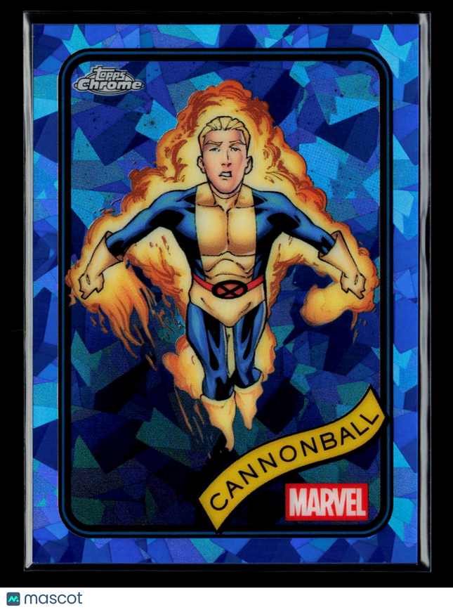 2025 Topps Chrome Marvel Sapphire Cannonball Sam Guthrie #51