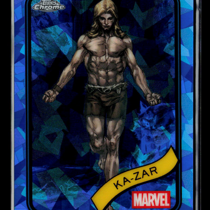 2025 Topps Chrome Marvel Sapphire Ka-Zar #84
