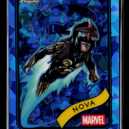 2025 Topps Chrome Marvel Sapphire Richard Rider Nova #23