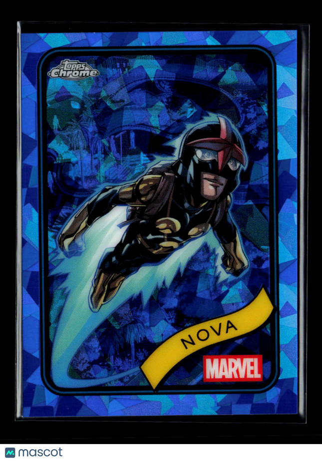 2025 Topps Chrome Marvel Sapphire Richard Rider Nova #23