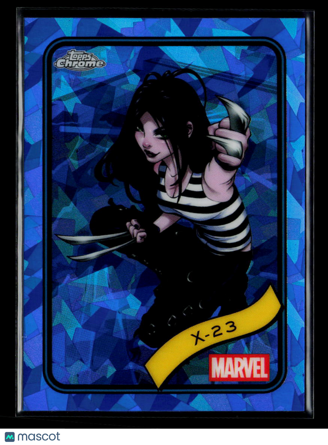 2025 Topps Chrome Marvel Sapphire X-23 #122