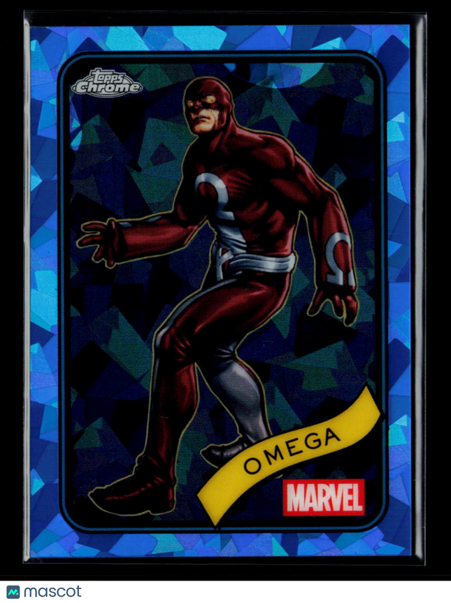 2025 Topps Chrome Marvel Sapphire Michael Pointer Omega #196