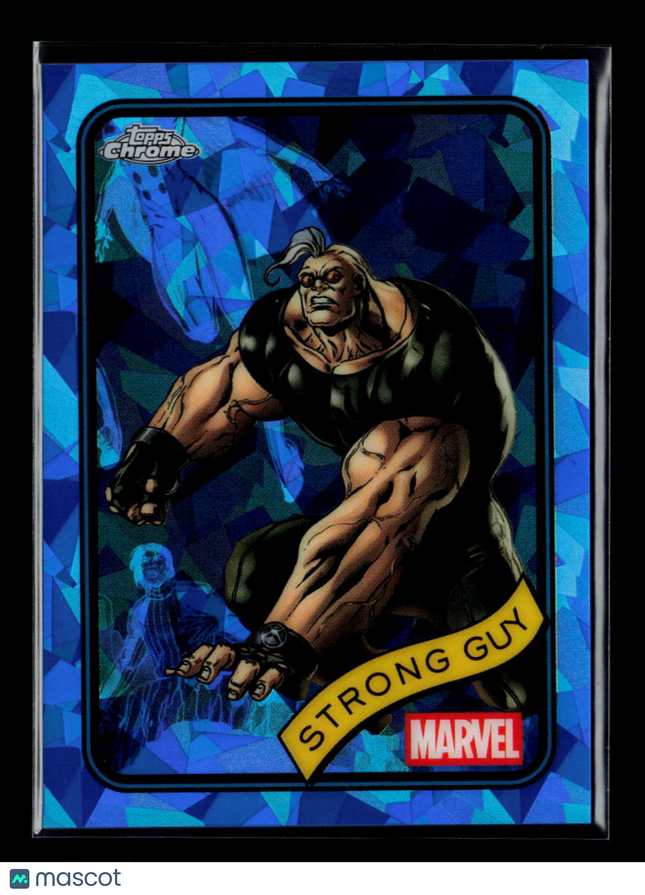 2025 Topps Chrome Marvel Sapphire Strong Guy Guido Carosella #182