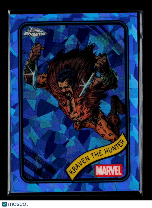 2025 Topps Chrome Marvel Sapphire Kraven the Hunter #18