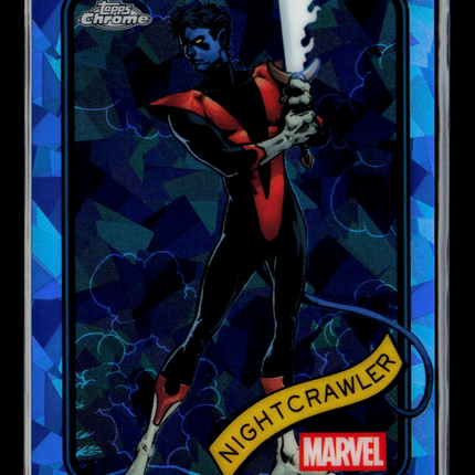 2025 Topps Chrome Marvel Sapphire Nightcrawler #178