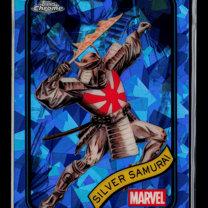 2025 Topps Chrome Marvel Sapphire Silver Samurai #59