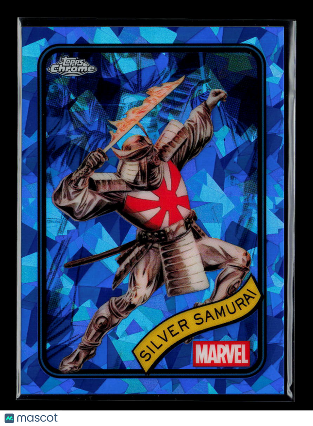 2025 Topps Chrome Marvel Sapphire Silver Samurai #59
