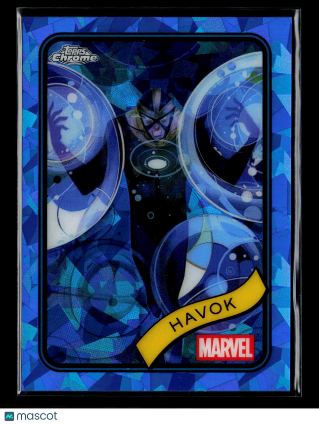 2025 Topps Chrome Marvel Sapphire Havok Alex Summers #19