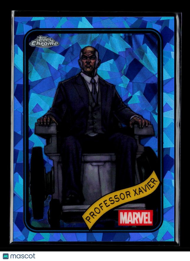 2025 Topps Chrome Marvel Sapphire Professor Xavier #27