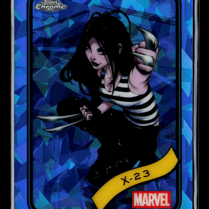 2025 Topps Chrome Marvel Sapphire X-23 #122