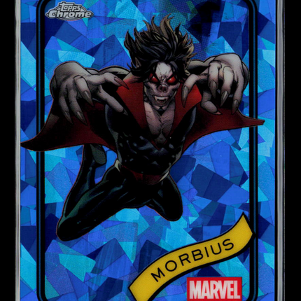 2025 Topps Chrome Marvel Sapphire Morbius #166