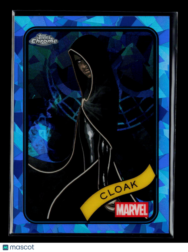 2025 Topps Chrome Marvel Sapphire Cloak #62