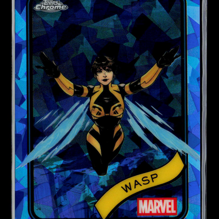 2025 Topps Chrome Marvel Sapphire Wasp Janet Van Dyne #113
