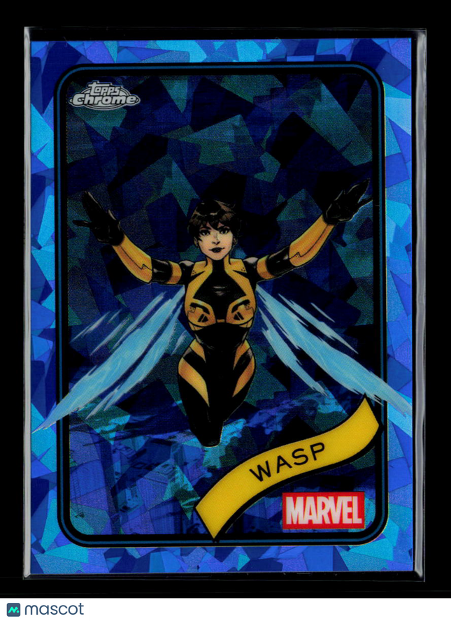 2025 Topps Chrome Marvel Sapphire Wasp Janet Van Dyne #113