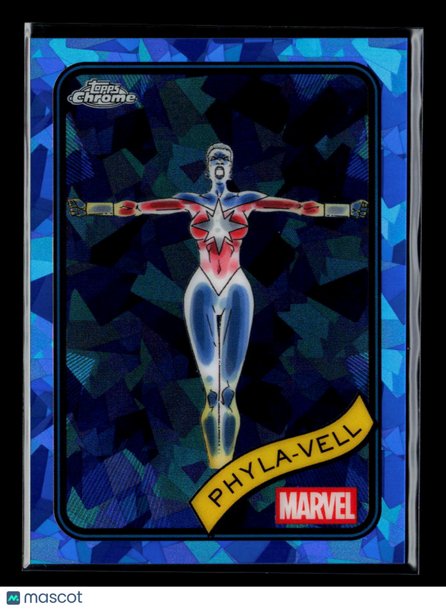 2025 Topps Chrome Marvel Sapphire Phyla-Vell #78