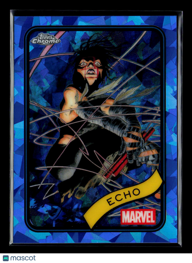 2025 Topps Chrome Marvel Sapphire Echo Maya Lopez #14