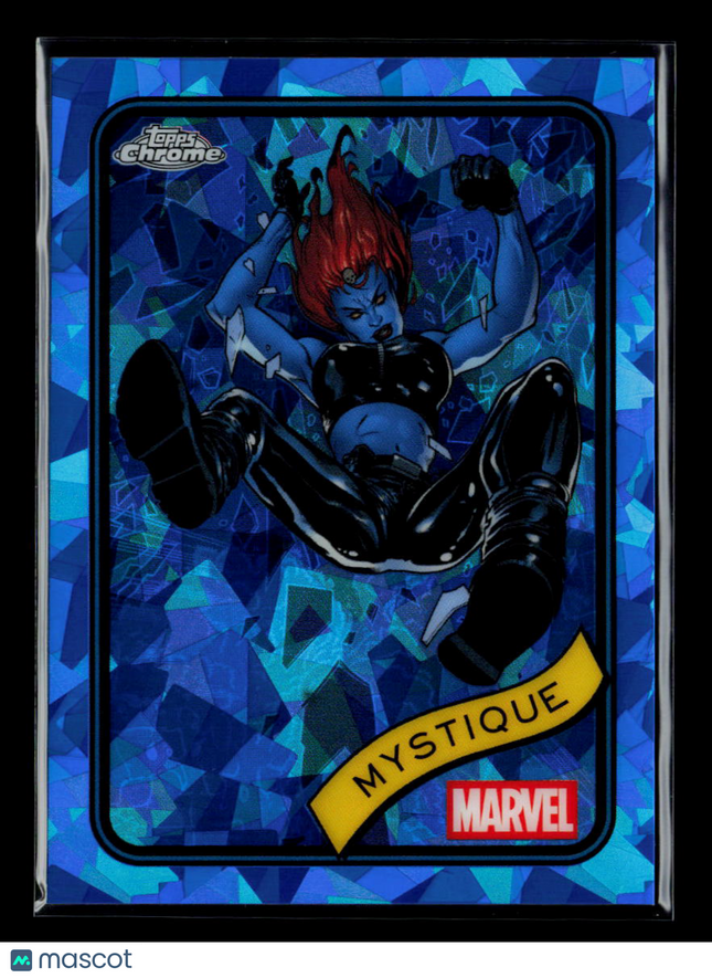 2025 Topps Chrome Marvel Sapphire Mystique #7