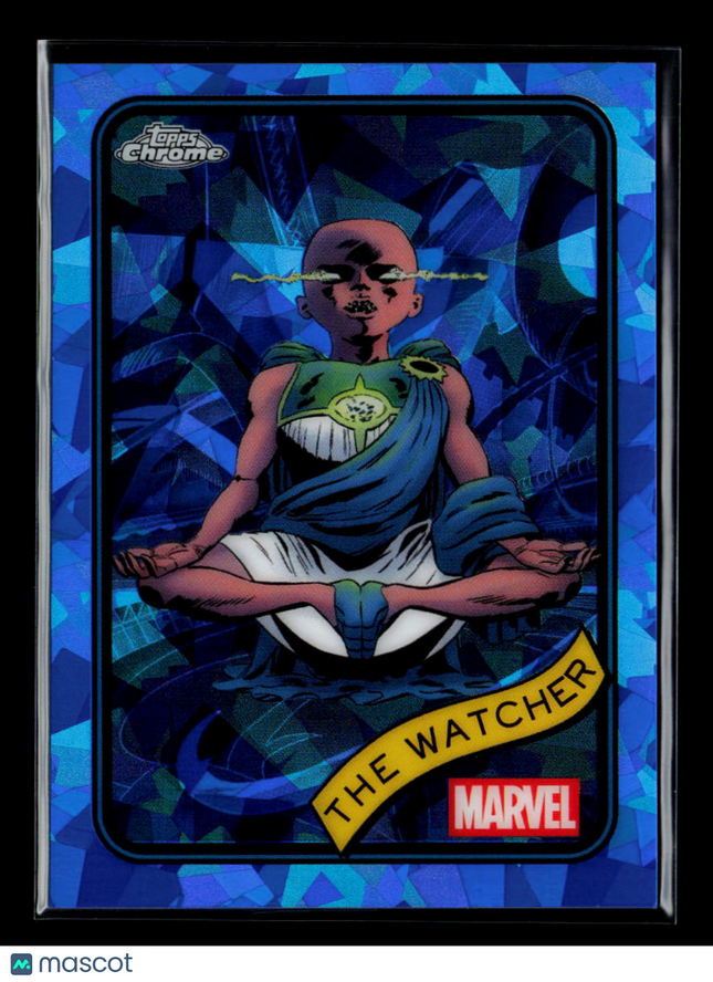 2025 Topps Chrome Marvel Sapphire The Watcher Uatu #28