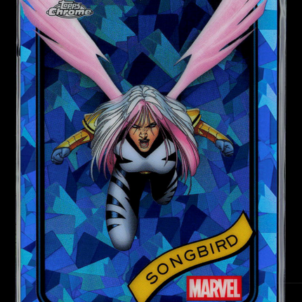2025 Topps Chrome Marvel Sapphire Songbird #61