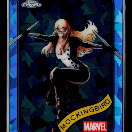 2025 Topps Chrome Marvel Sapphire Mockingbird Bobbi Morse #37