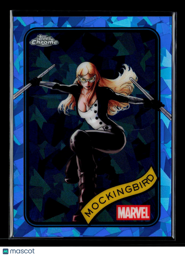 2025 Topps Chrome Marvel Sapphire Mockingbird Bobbi Morse #37