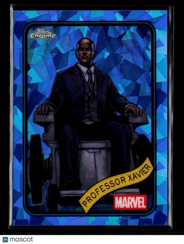 2025 Topps Chrome Marvel Sapphire Professor Xavier #27