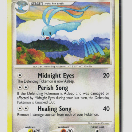 Pokemon 2013 Platinum Altaria #18/127