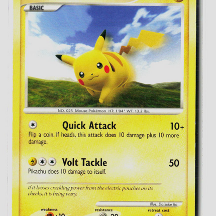 Pokemon 2013 Stormfront Pikachu #70/100