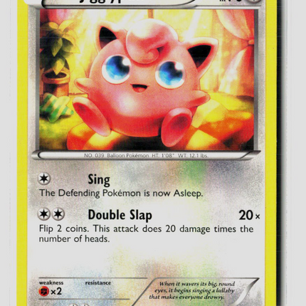 Pokemon 2012 Next Destinies Jigglypuff #78/99