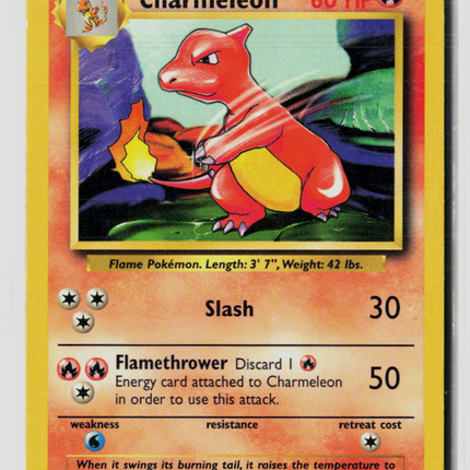 Pokemon 1999 Base Set Charmeleon #24/102