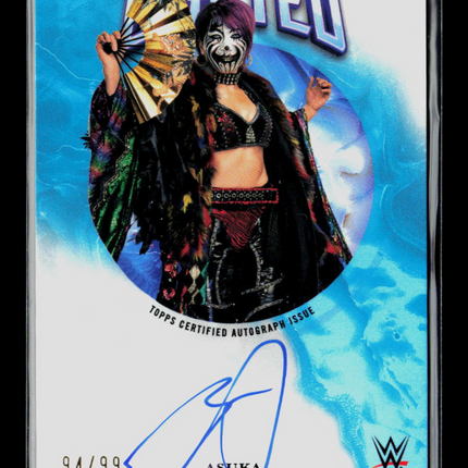 2025 Topps Exalted WWE Asuka #EXA-ASU 94/99 Auto