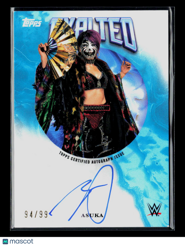 2025 Topps Exalted WWE Asuka #EXA-ASU 94/99 Auto