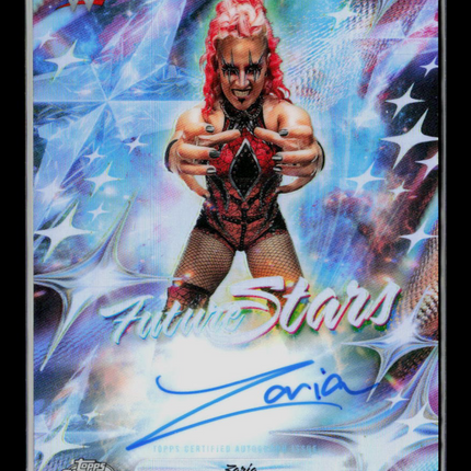 2026 Topps Chrome WWE Zaria #FSA-ZAR Auto