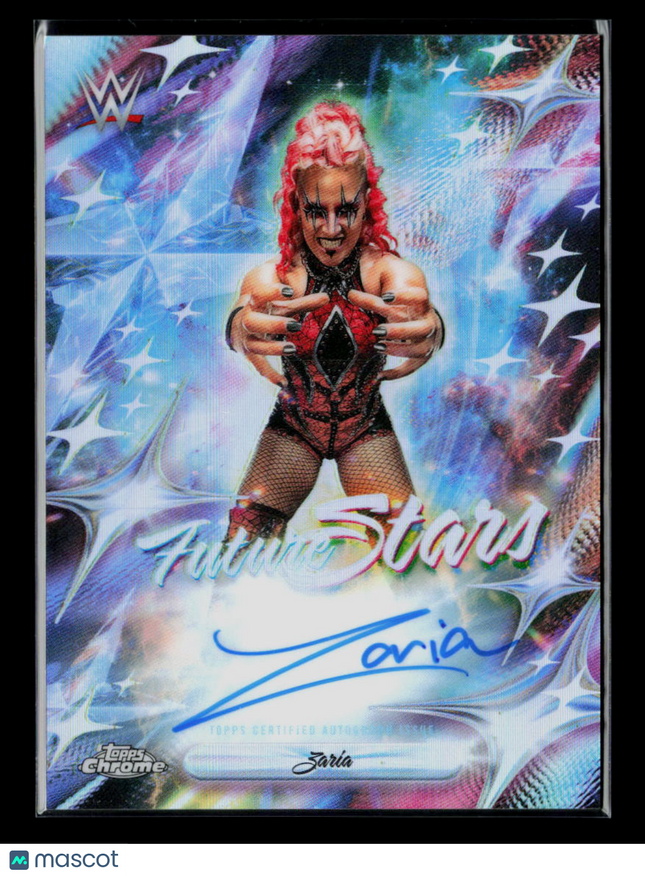 2026 Topps Chrome WWE Zaria #FSA-ZAR Auto