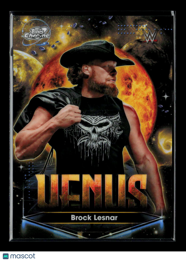 2026 Topps Chrome WWE Brock Lesnar #PPV-11