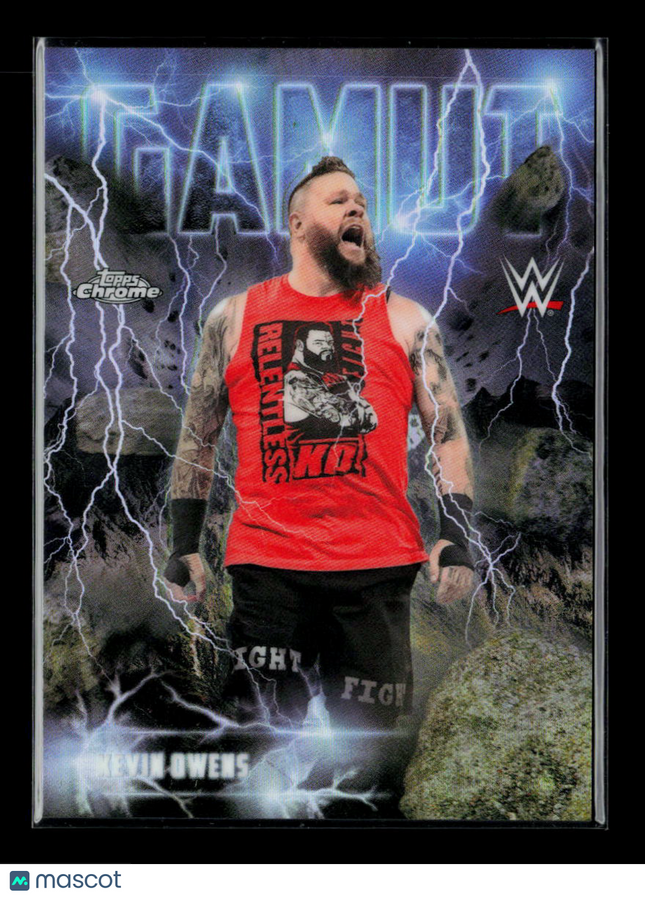 2026 Topps Chrome WWE Gamut Kevin Owens #GAM-13