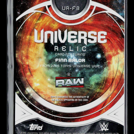 2026 Topps WWE Universe Finn Bálor #UR-FB Memorabilia