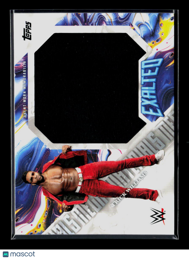 2025 Topps Exalted WWE Trick Williams #MM-TW Memorabilia