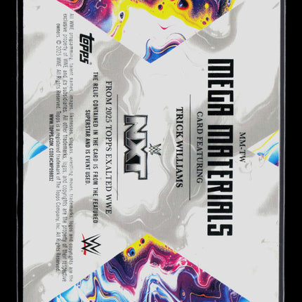 2025 Topps Exalted WWE Trick Williams #MM-TW Memorabilia
