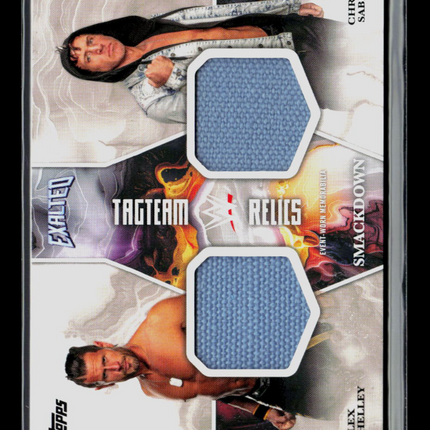 2025 Topps Exalted WWE Alex Shelley Chris Sabin #TT-SS Relic Memorabilia