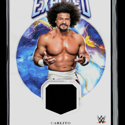 2025 Topps Exalted WWE Carlito #ER-CAR Relic Memorabilia