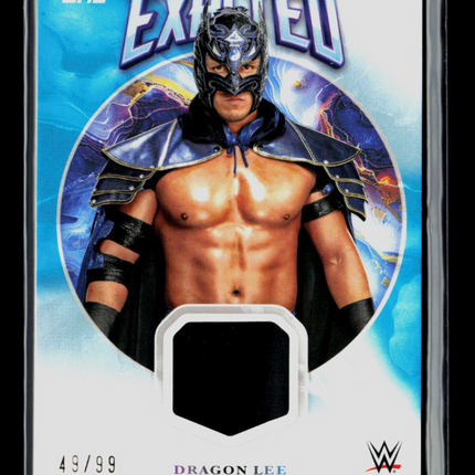 2025 Topps Exalted WWE Dragon Lee #ER-DLE Memorabilia 49/99