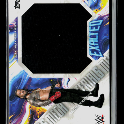 2025 Topps Exalted WWE Roman Reigns #MM-RR Memorabilia